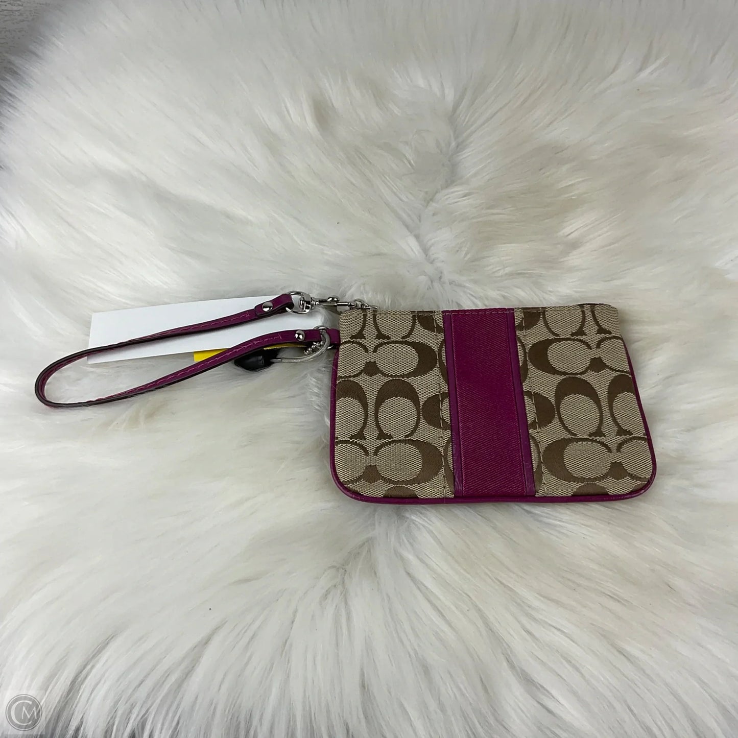 Wristlet Designer By Coach, Size: Medium
