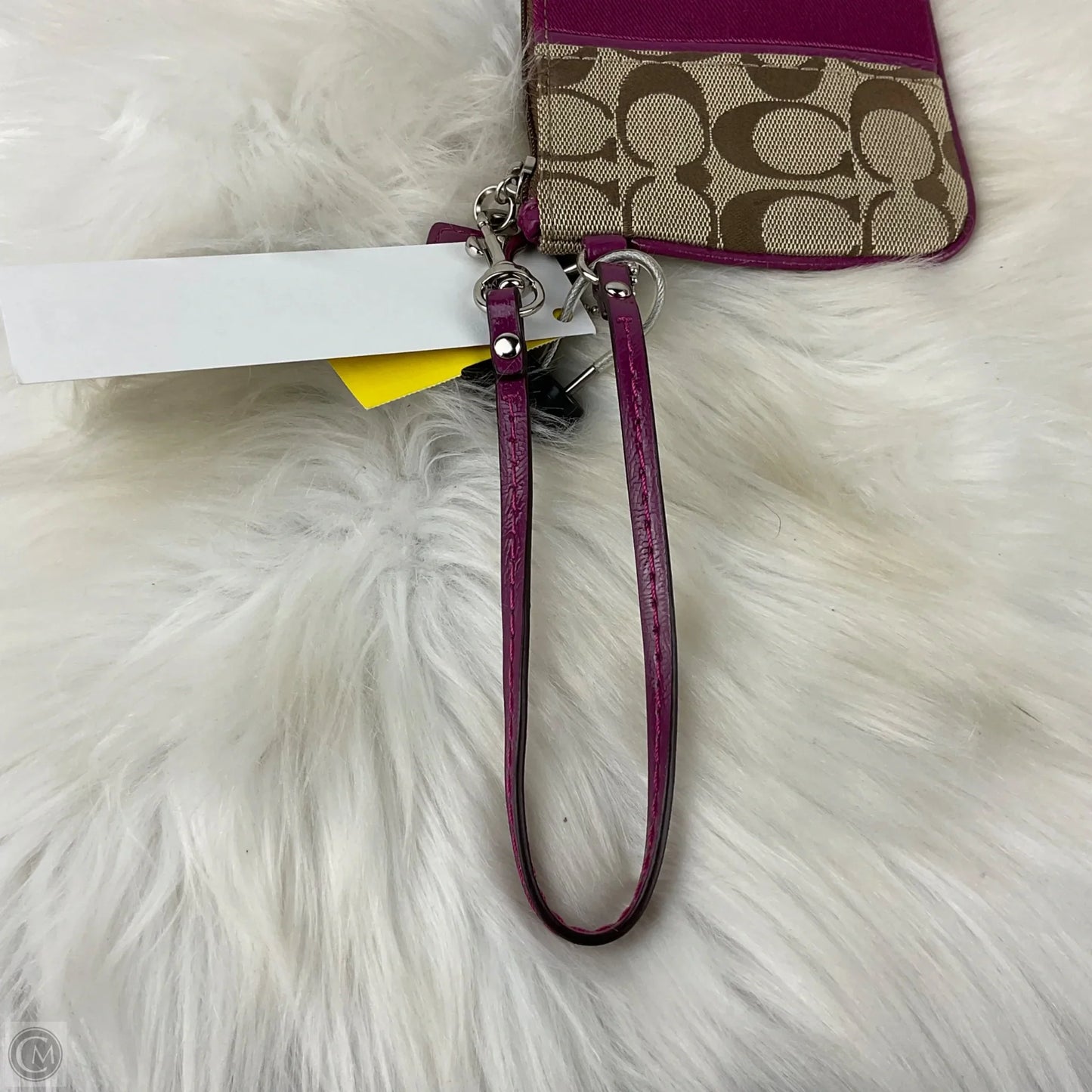 Wristlet Designer By Coach, Size: Medium