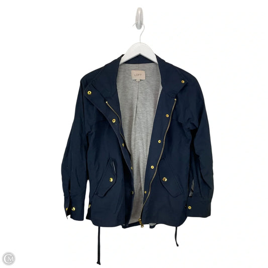Jacket Utility By Loft In Navy, Size: Xs
