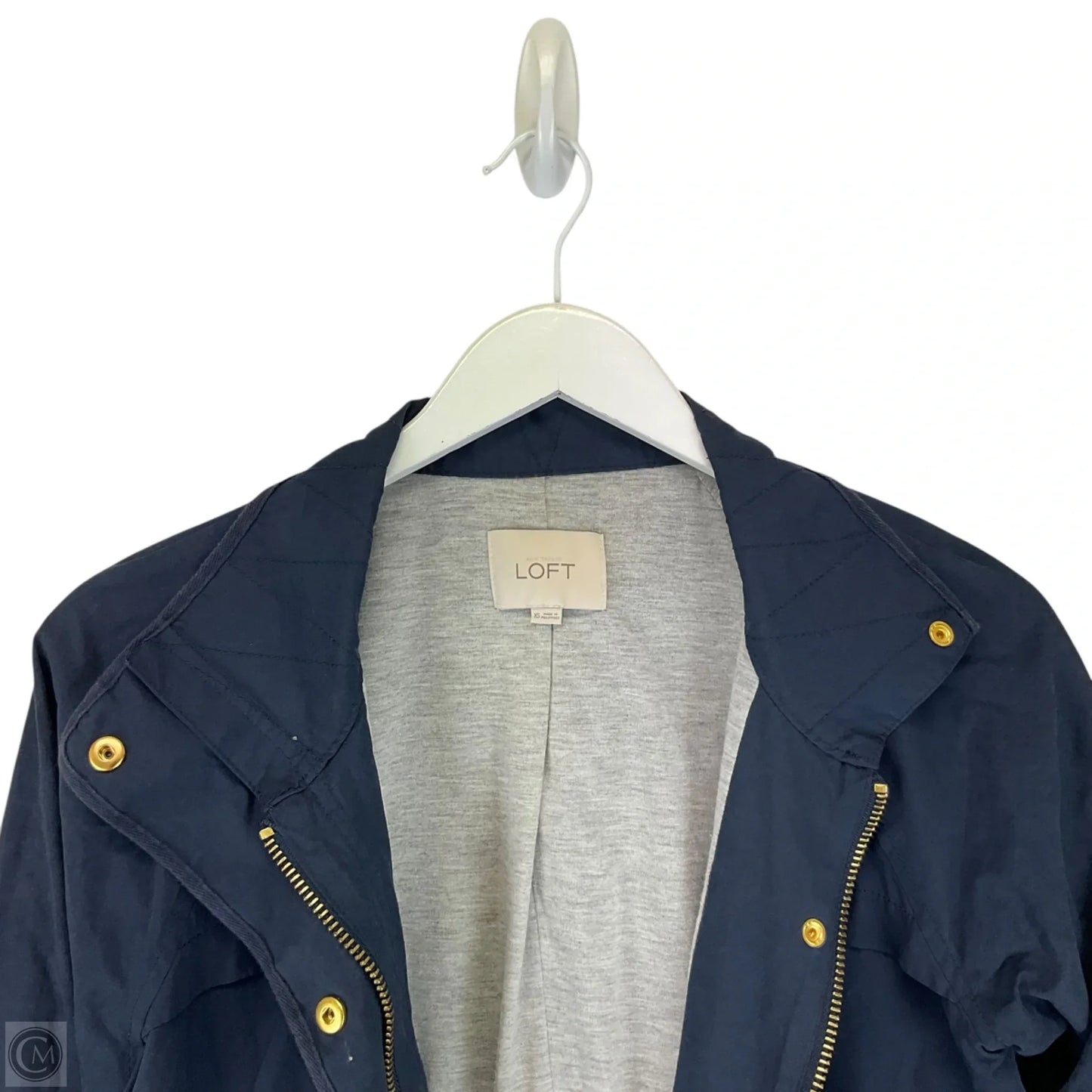 Jacket Utility By Loft In Navy, Size: Xs