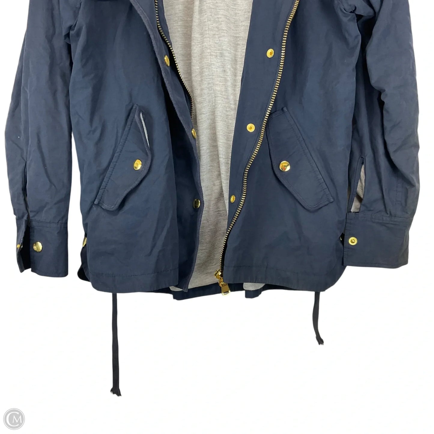 Jacket Utility By Loft In Navy, Size: Xs