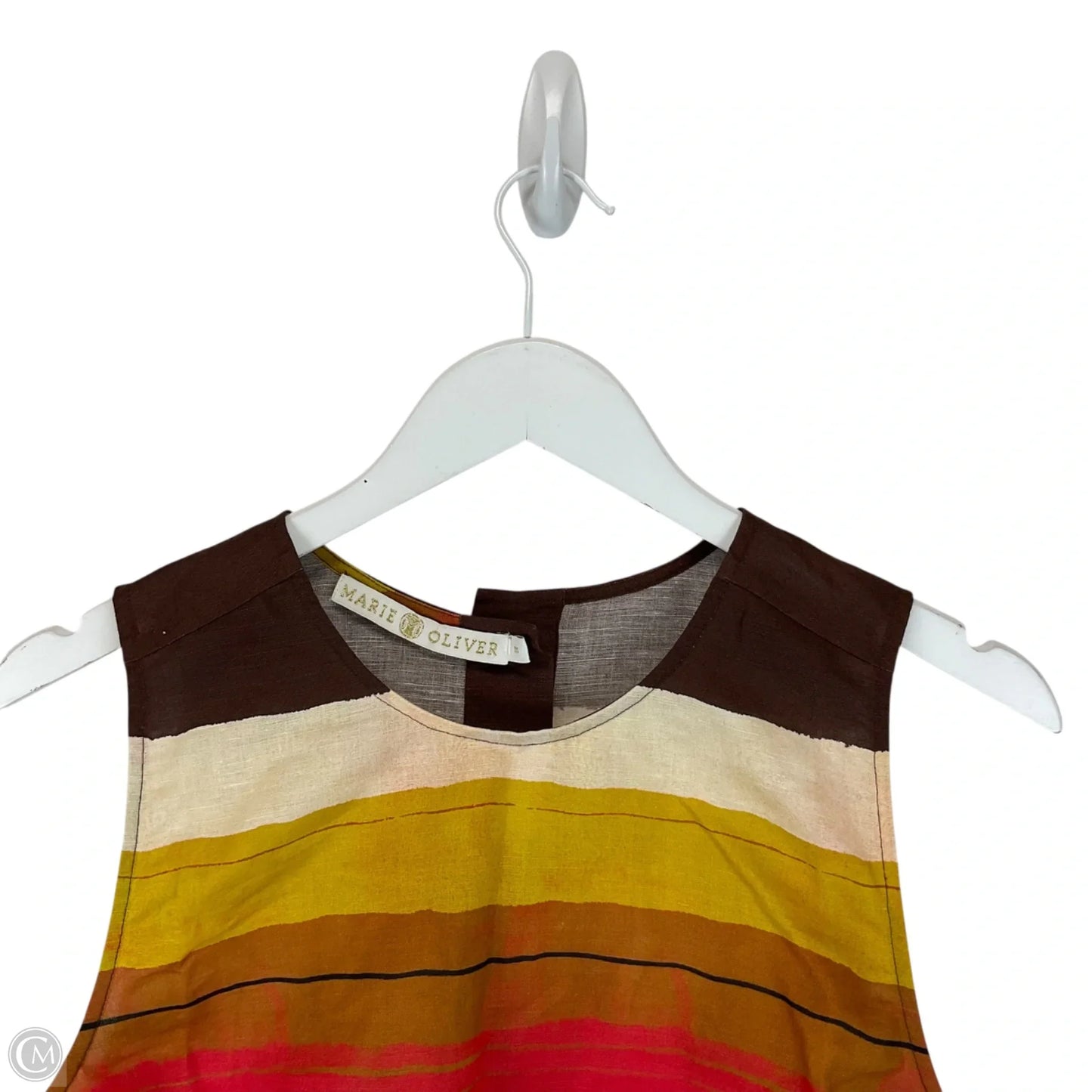 Top Sleeveless By Marie Oliver In Multi-colored, Size: M