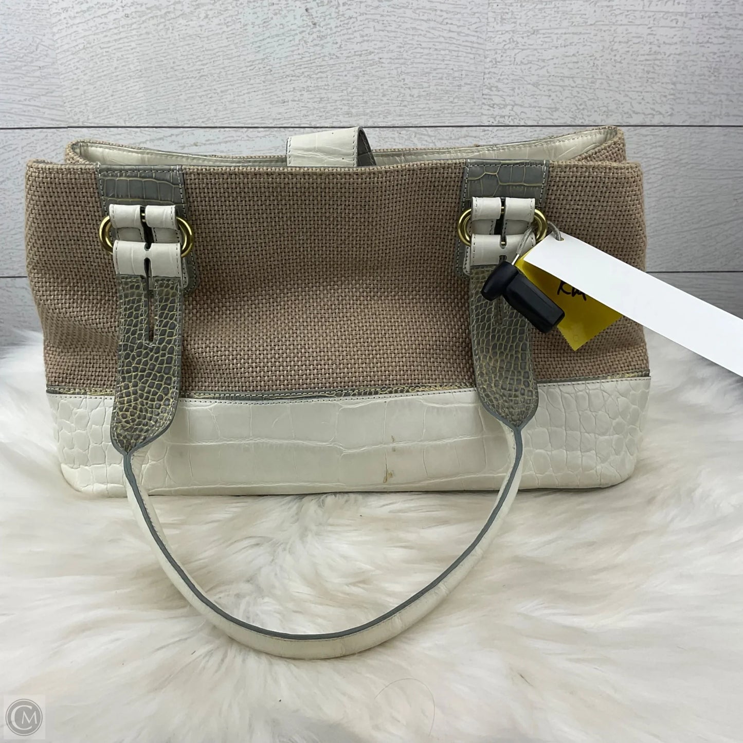 Handbag Designer By Brahmin, Size: Medium