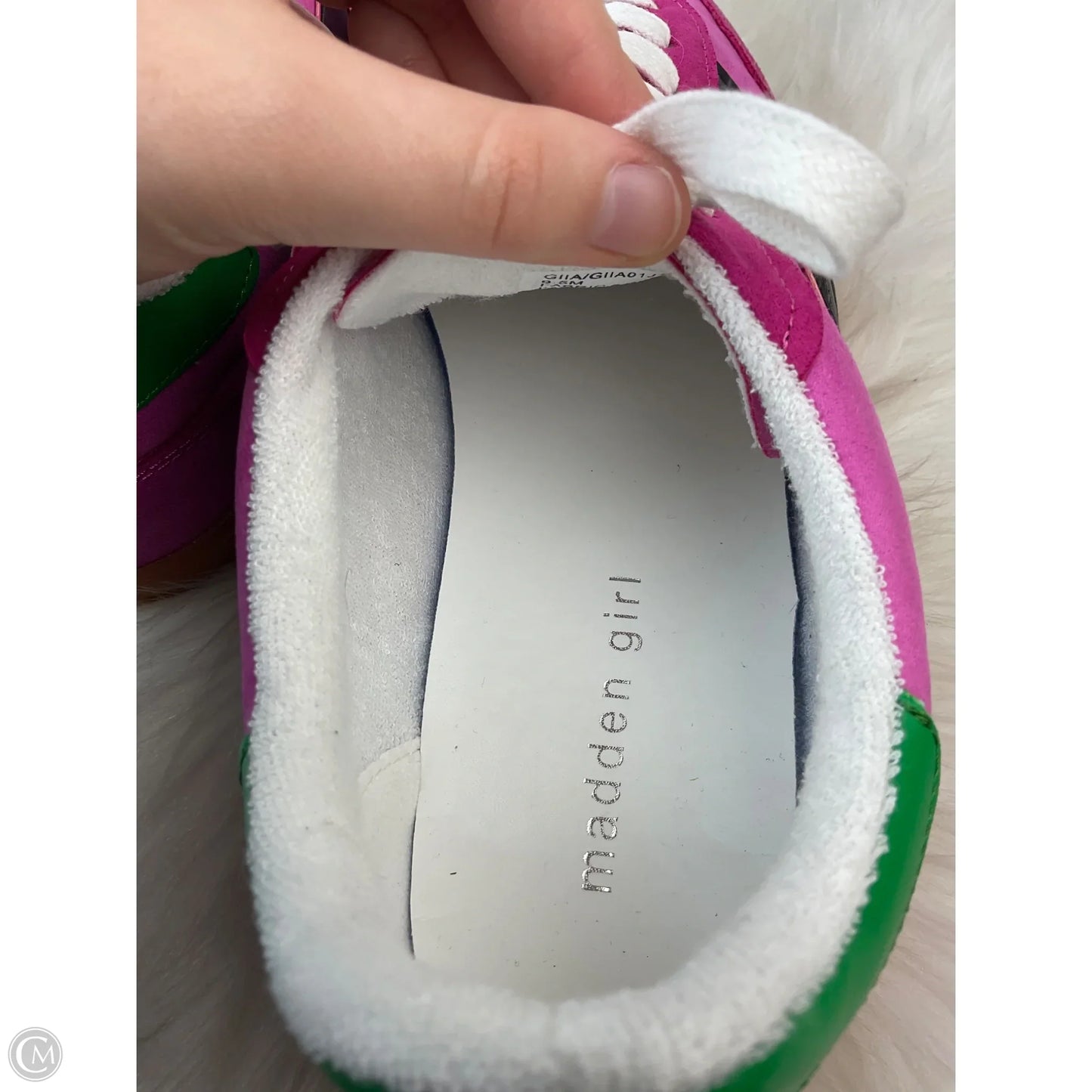 Shoes Sneakers By Madden Girl In Pink, Size: 9.5