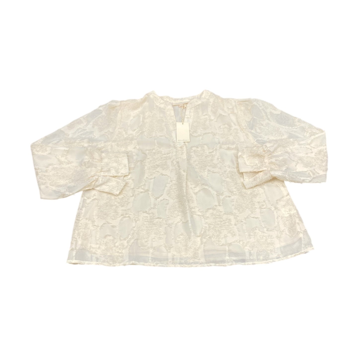 Top Ls By Melloday In White, Size:L