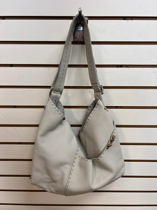 HANDBAG LEATHER by  Cindy Kirk In CREAM, Size: LARGE