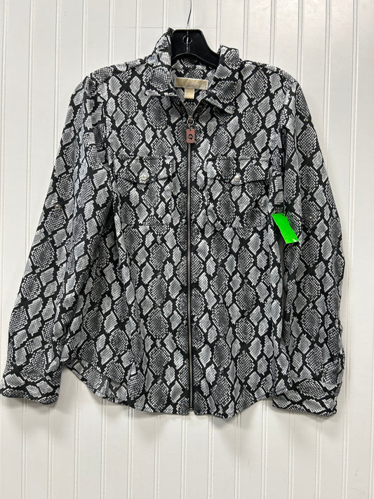 Top Ls By Michael By Michael Kors In Animal Print, Size:S