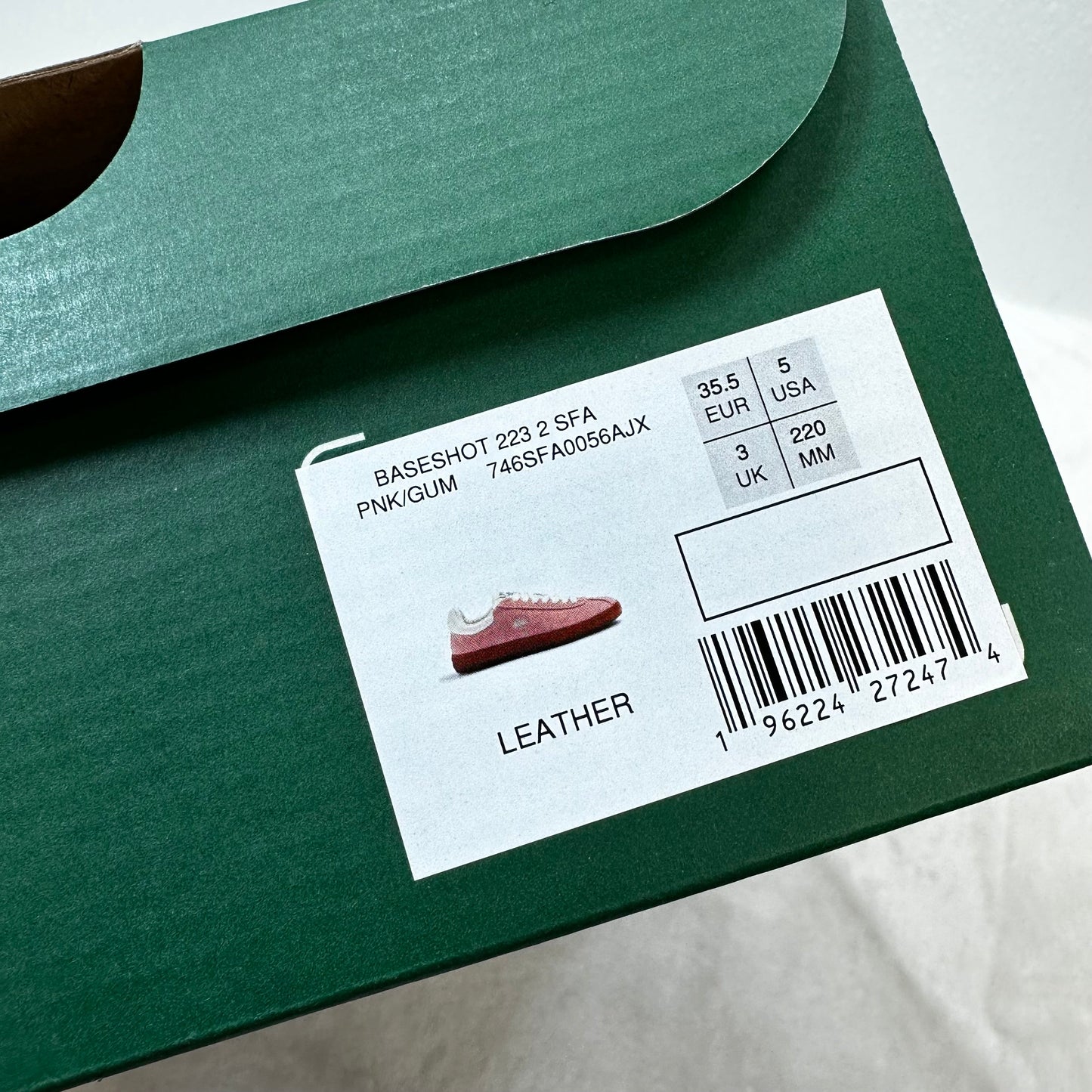 Baseshot Translucent Sole Sneakers By Lacoste In Pink, Size: 5