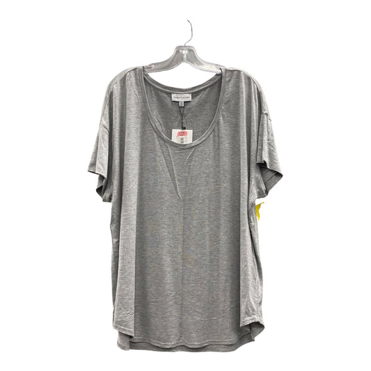 Top Ss Basic By Gibson In Grey, Size:2X