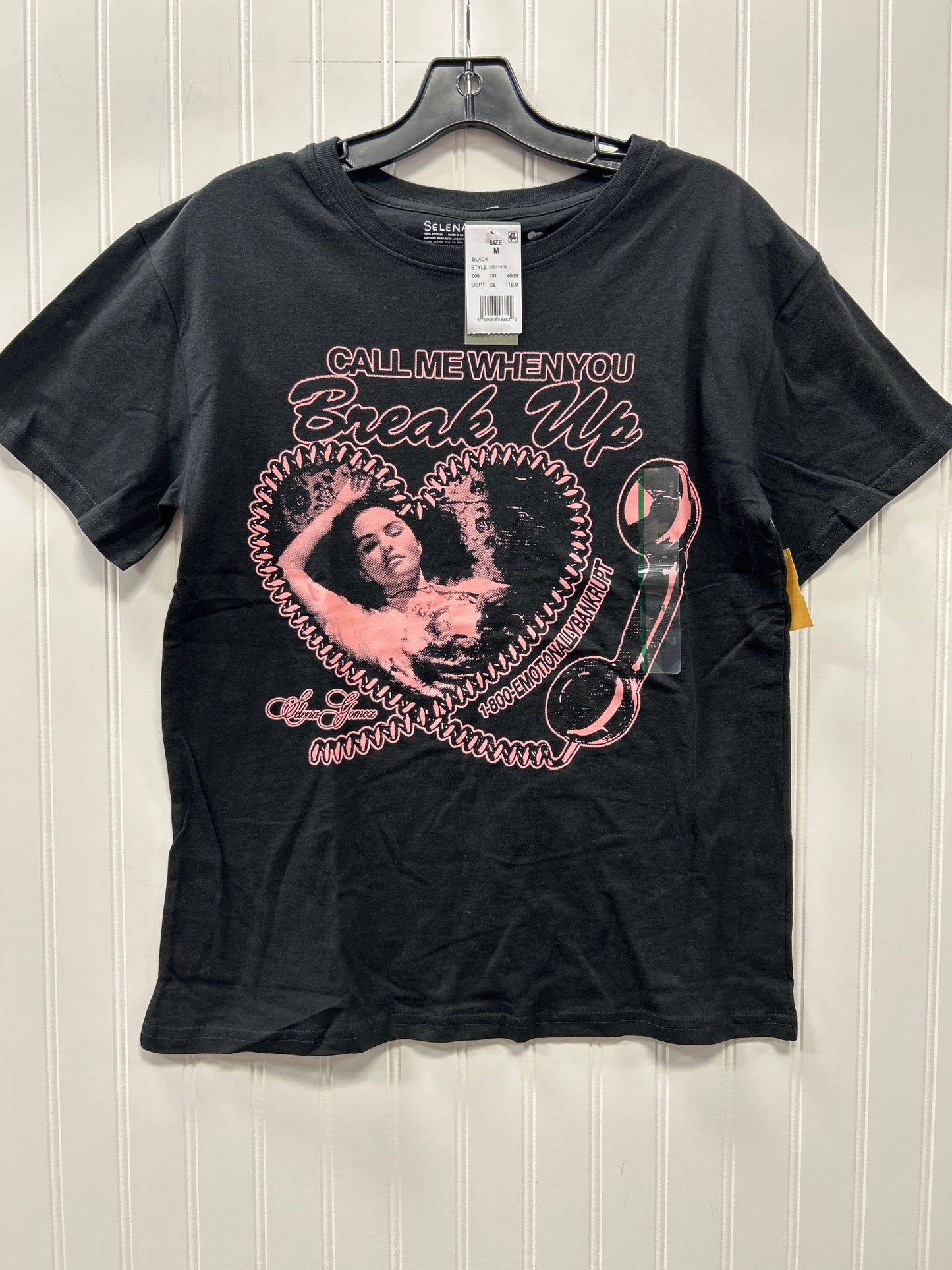 Top Ss By Clothes Mentor In Black, Size:M NWT