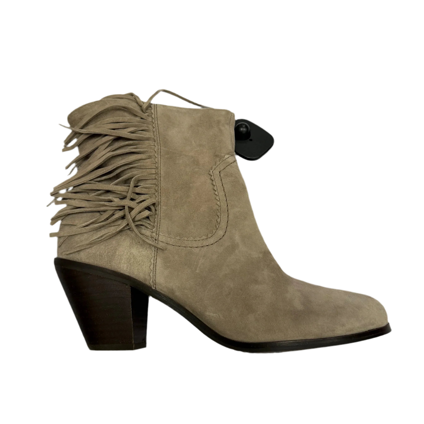 Boots Ankle Heels By Sam Edelman In Grey, Size: 10