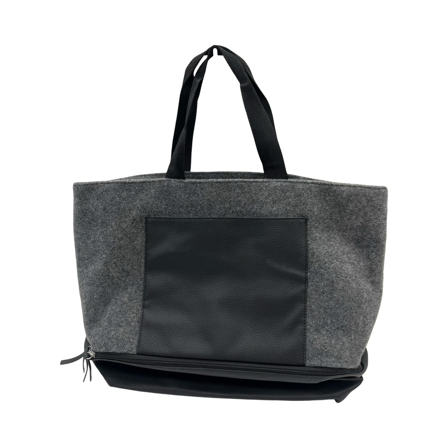 Tote By Clothes Mentor In Grey, Size:Large