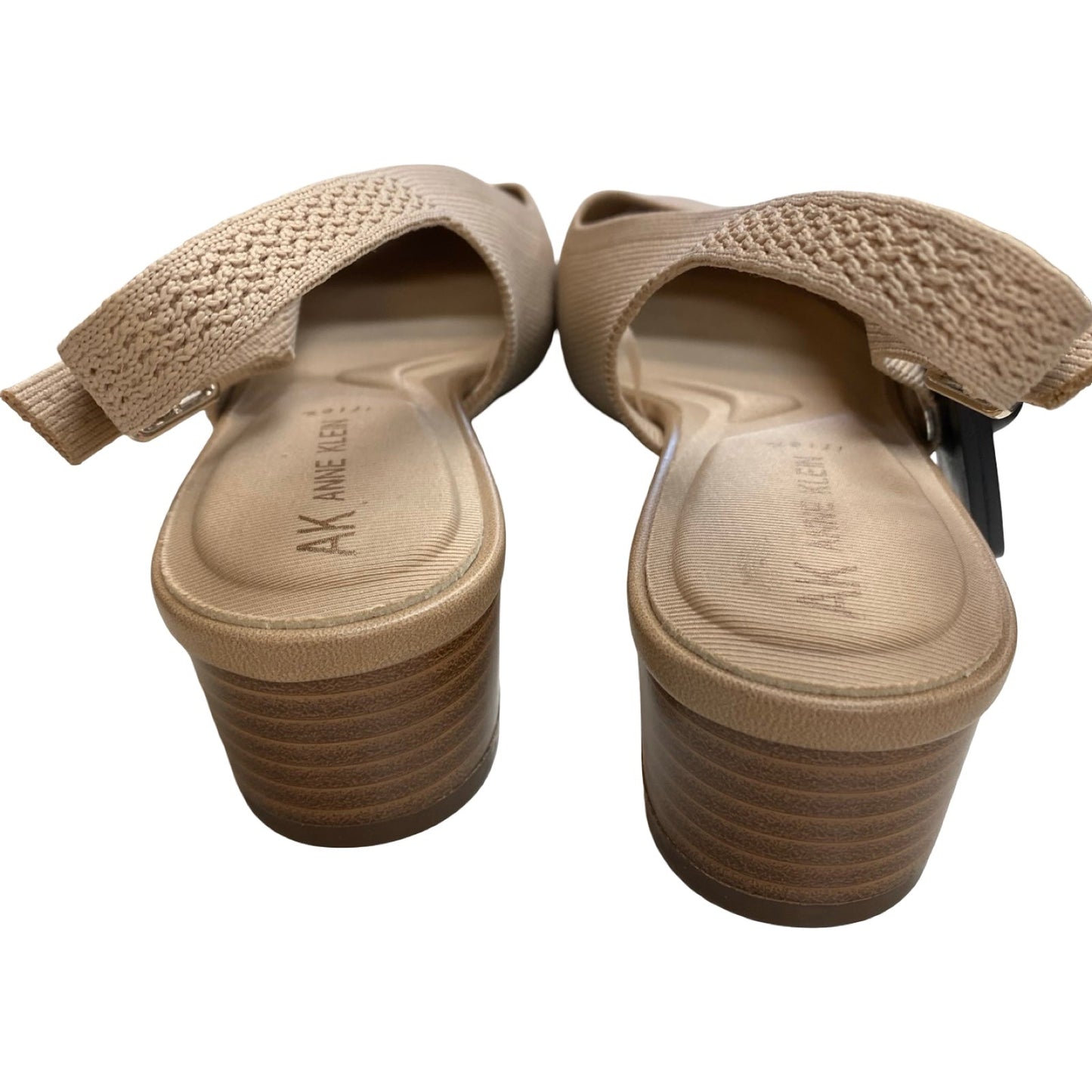 Shoes Heels Block By Anne Klein In Tan, Size:10