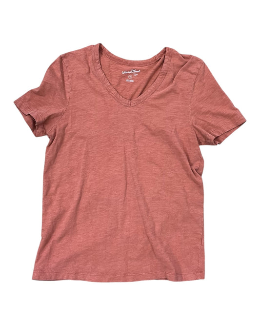 Top Ss Basic By Universal Thread In Orange, Size:Xs