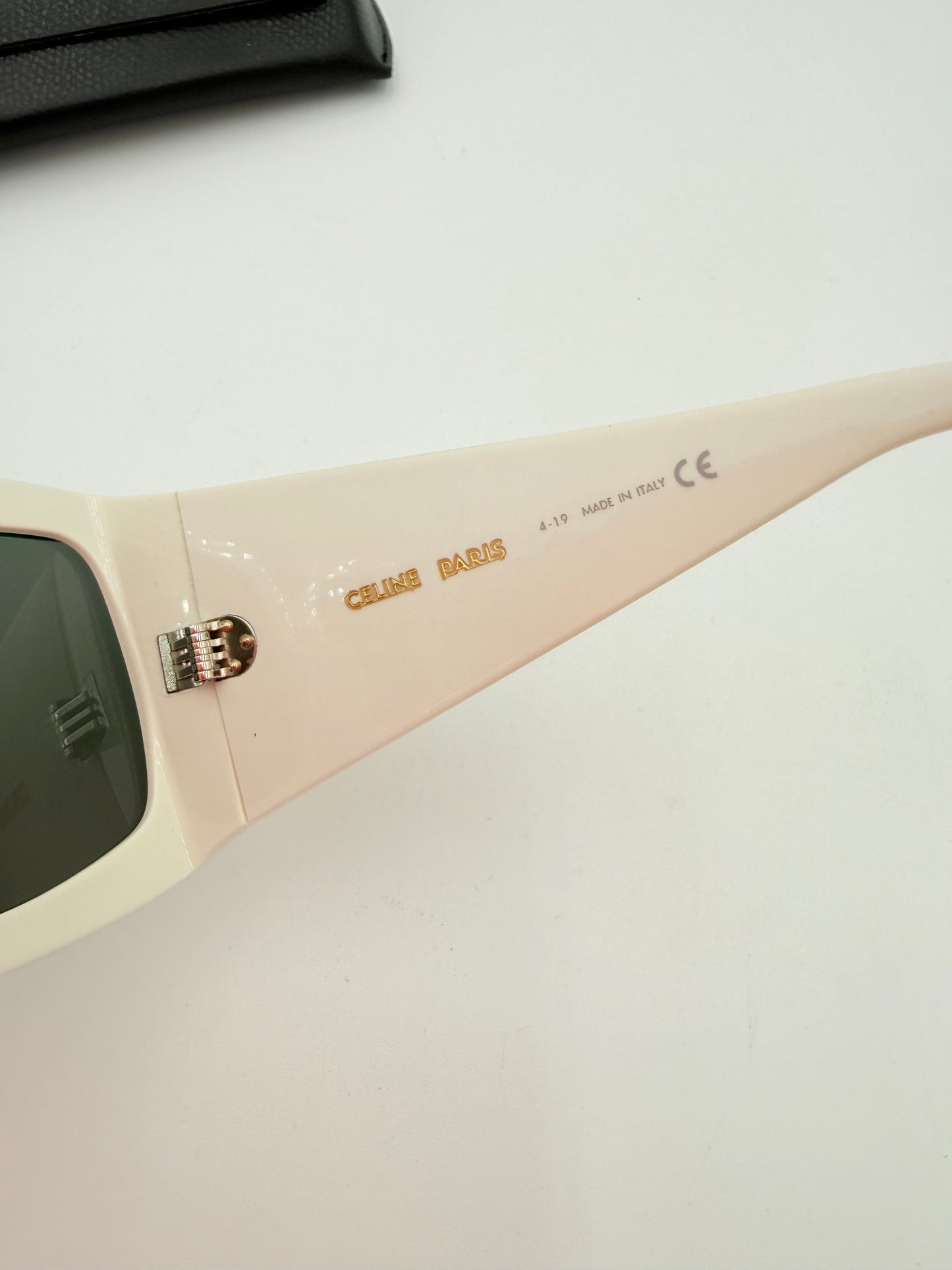 Sunglasses Luxury Designer By Celine In Cream