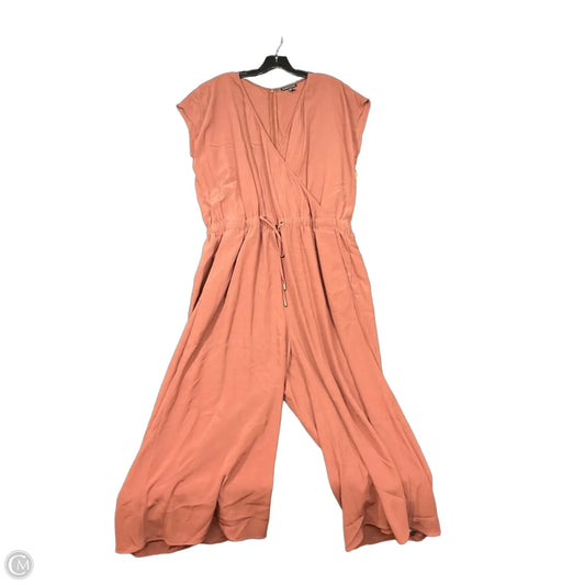 Jumpsuit By Eileen Fisher In Brown & Orange, Size: S