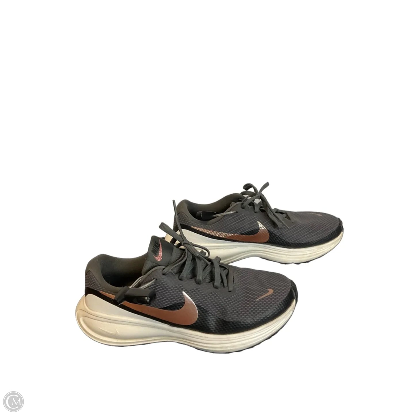 Shoes Sneakers By Nike In Grey, Size: 9