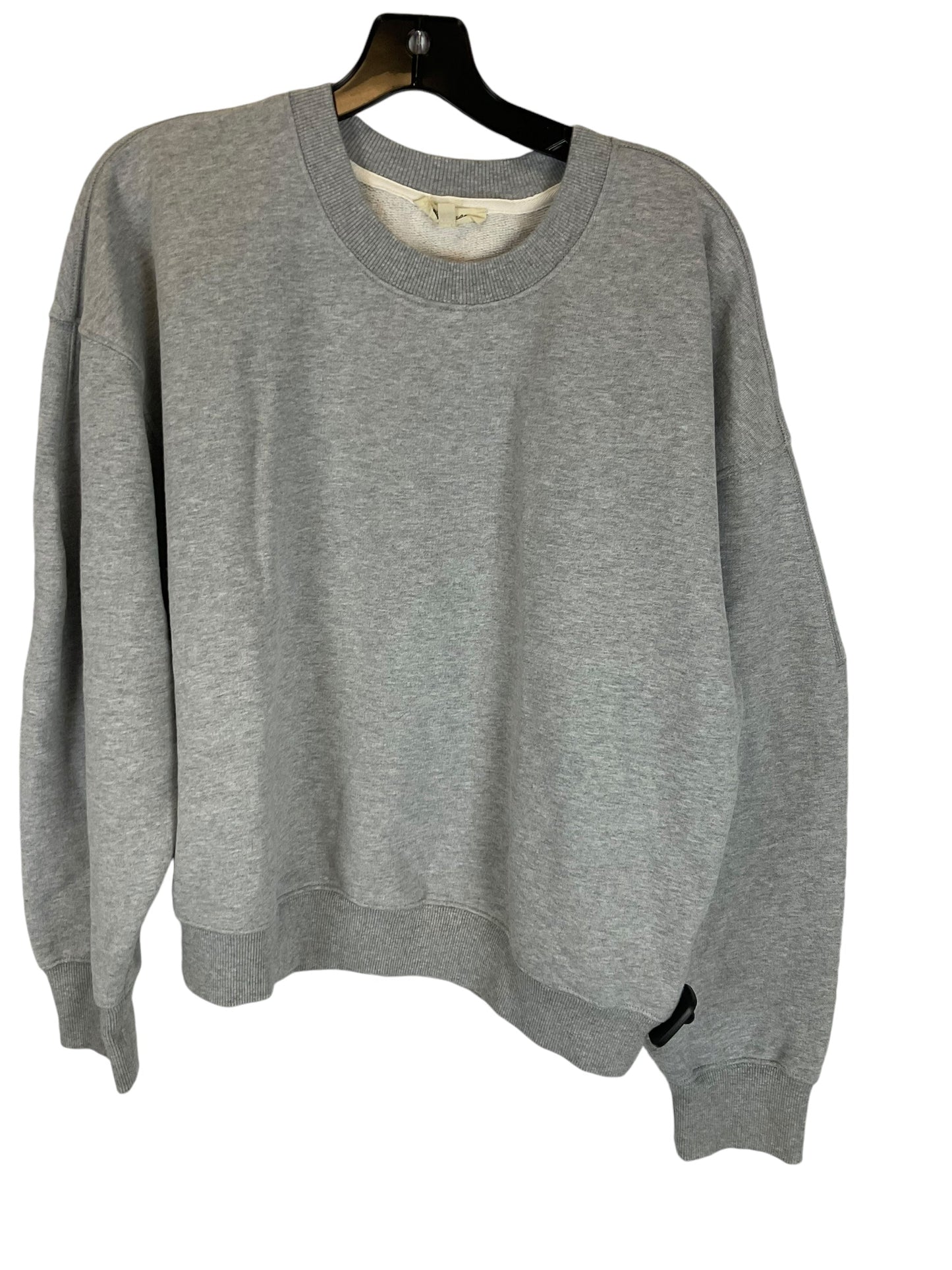 Top Long Sleeve By Madewell In Grey, Size: Xl