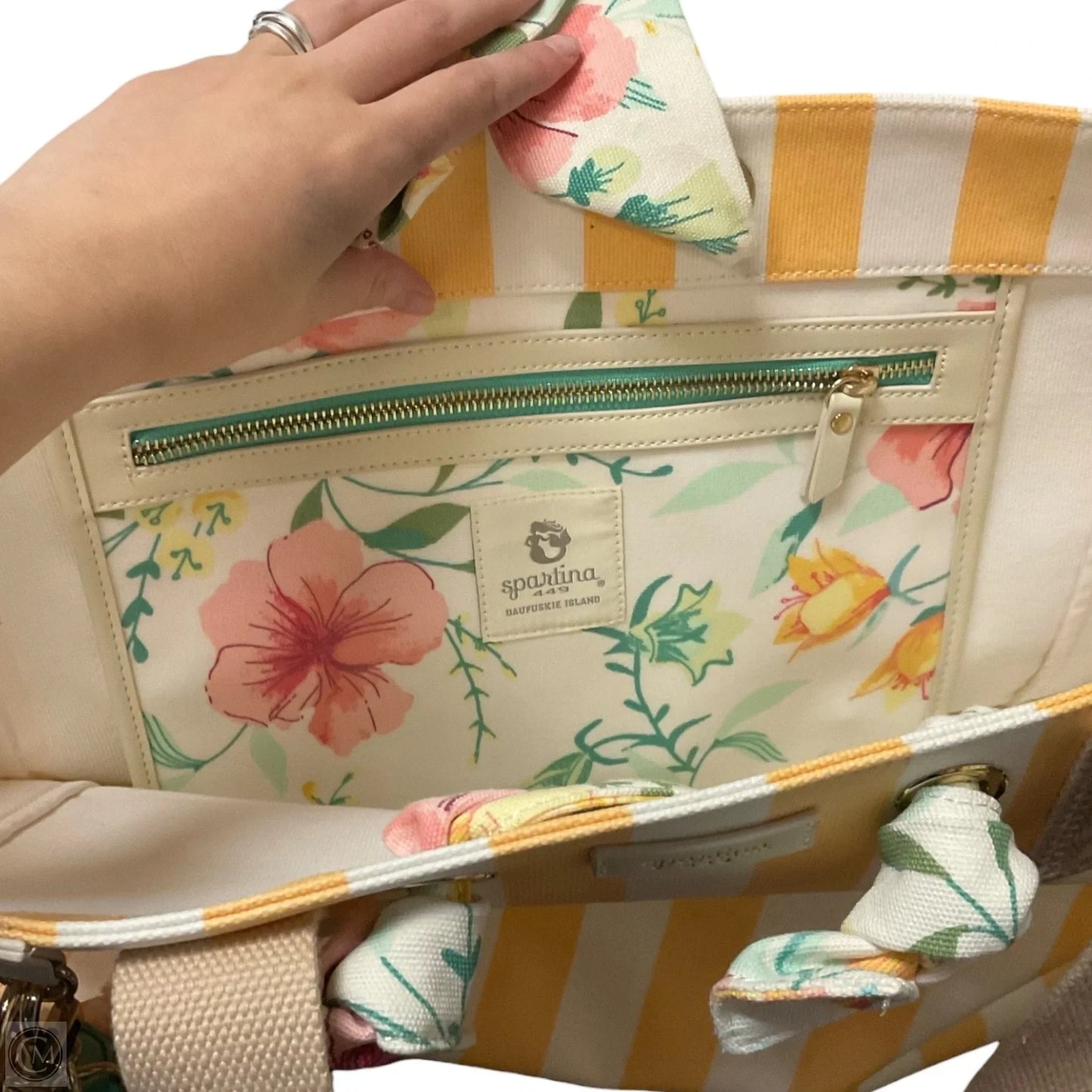 Handbag By Spartina, Size: Large