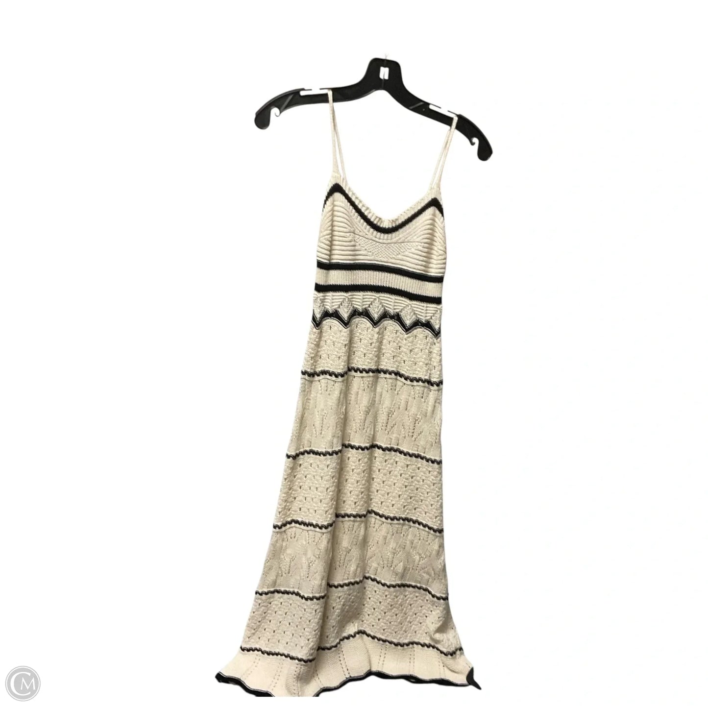 Dress Casual Maxi By Cme In Black & Cream, Size: Xs