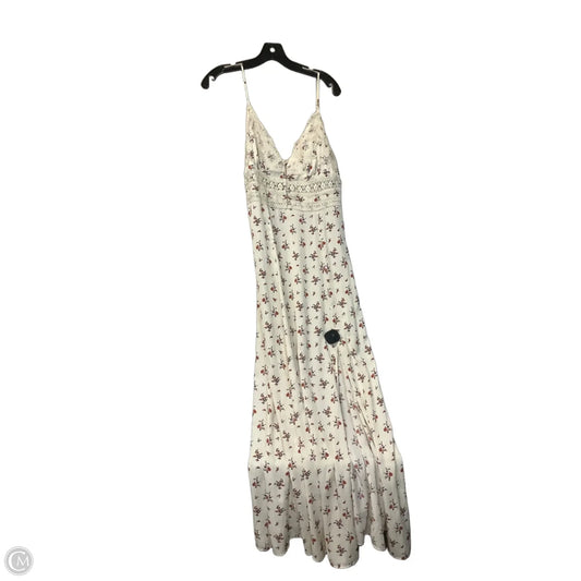 Dress Party Long By Free People In Cream, Size: L