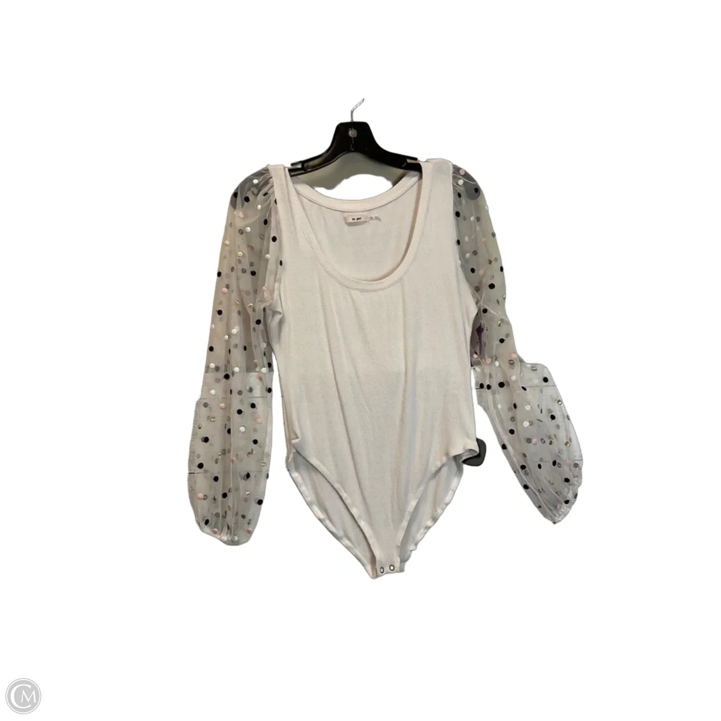 Bodysuit By Mi Ami In Cream, Size: M