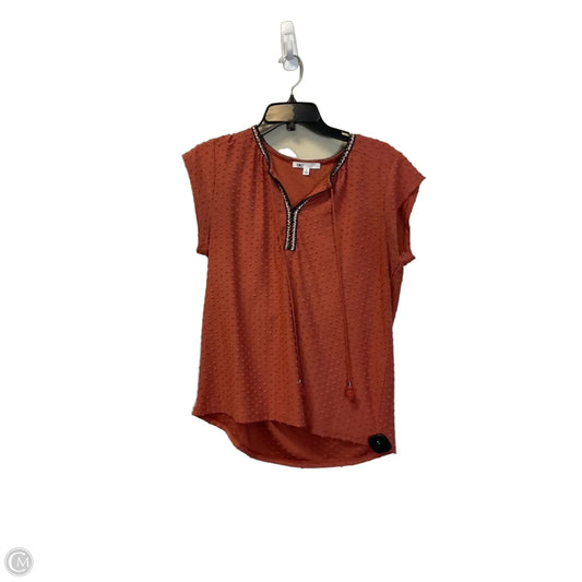 Top Sleeveless By Dr2 In Orange, Size: M