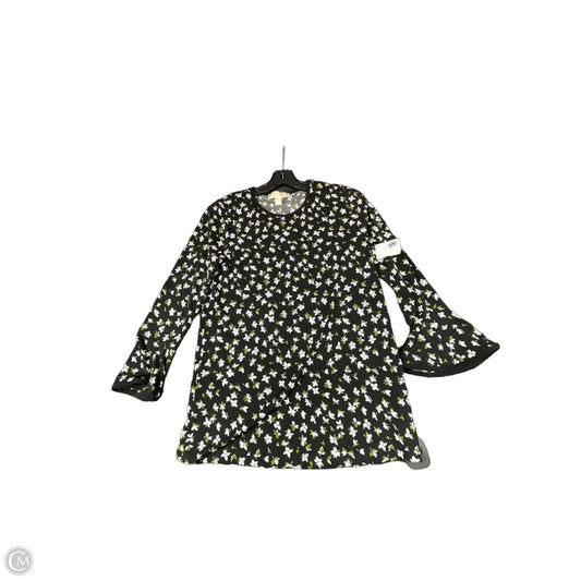 Top Long Sleeve By Michael By Michael Kors In Black, Size: Xs