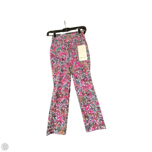 Athletic Capris By Lululemon In Multi-colored, Size: 2