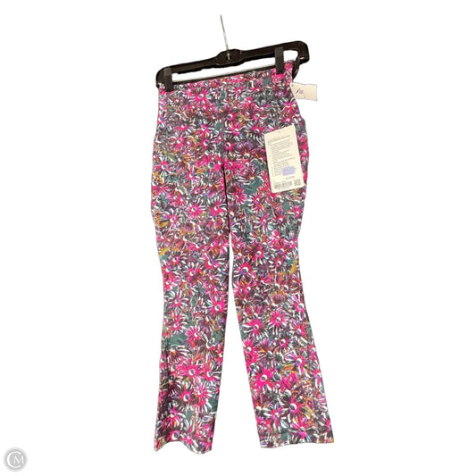 Athletic Capris By Lululemon In Multi-colored, Size: 4