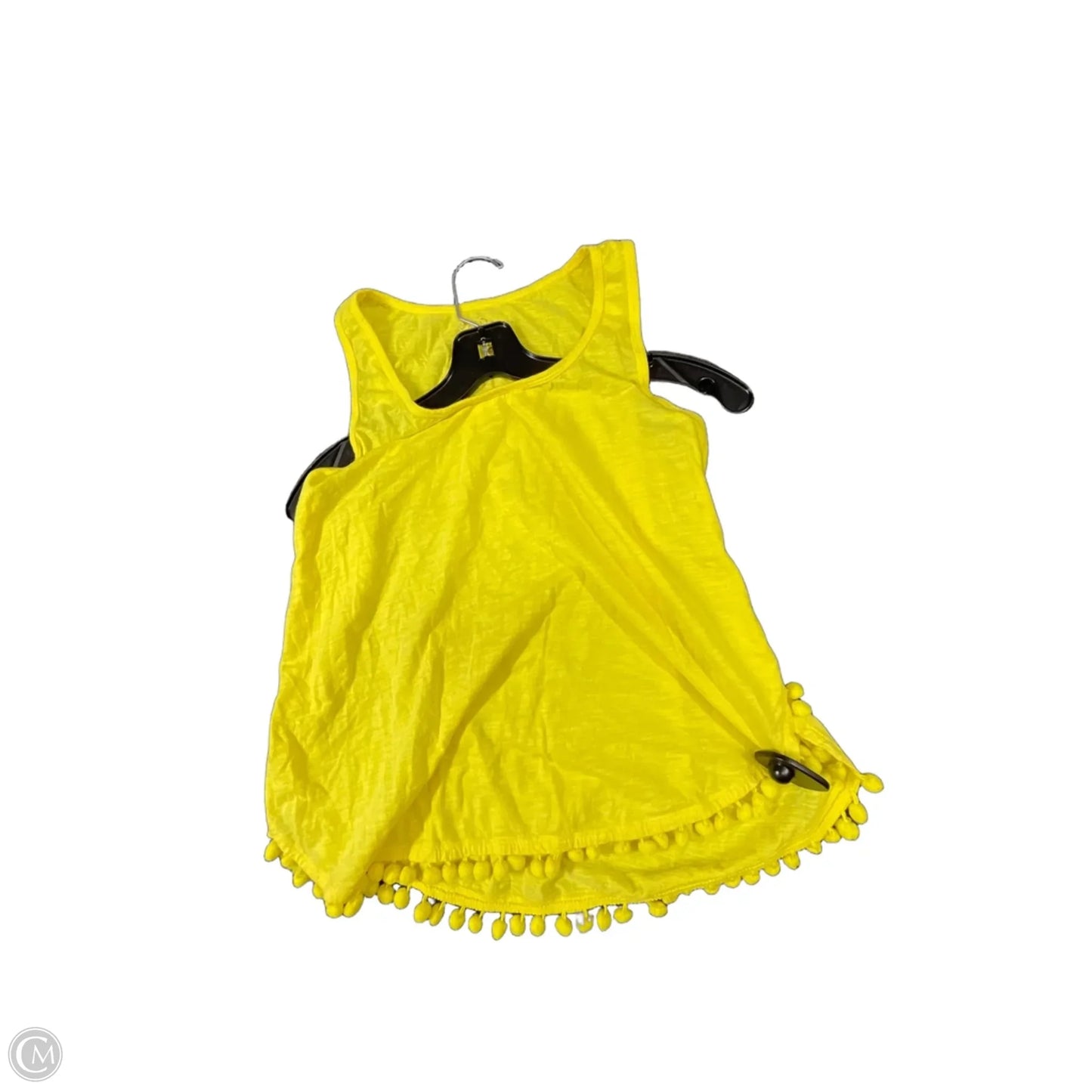 Top Sleeveless Designer By Lilly Pulitzer In Yellow, Size: S