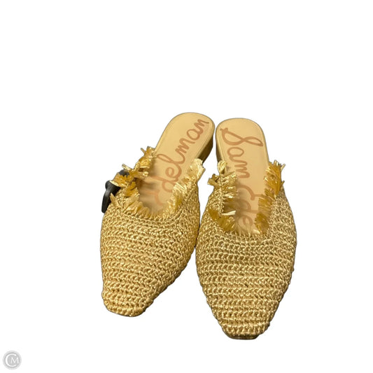 Shoes Flats By Sam Edelman In Gold, Size: 10