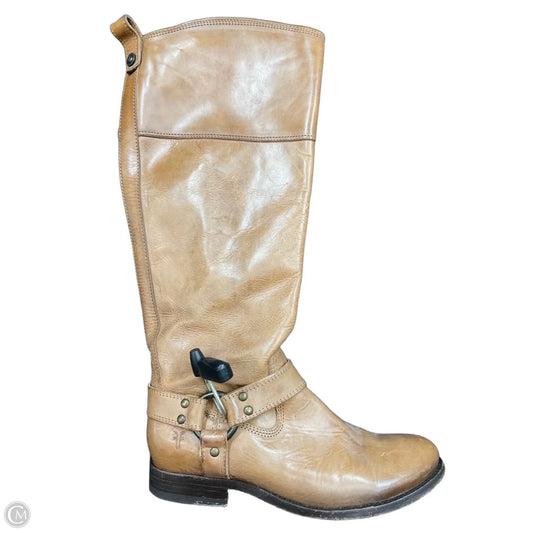 Boots Designer By Frye In Brown, Size: 6.5