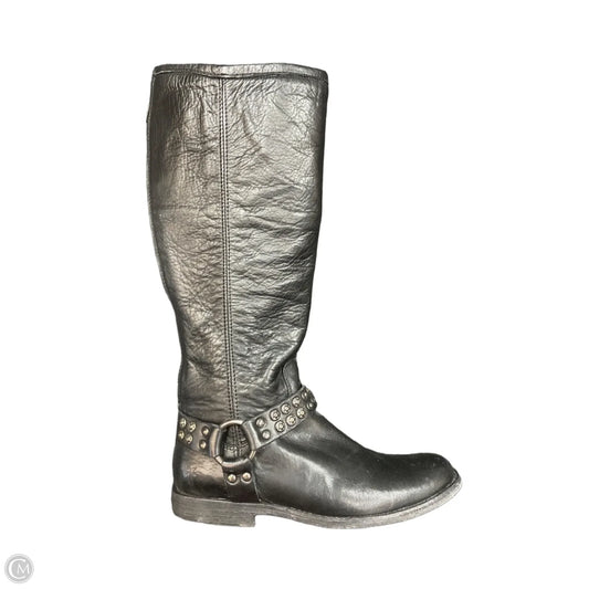 Boots Designer By Frye In Black, Size: 7