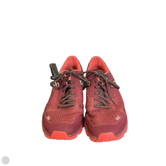 Shoes Athletic By On In Red, Size: 6