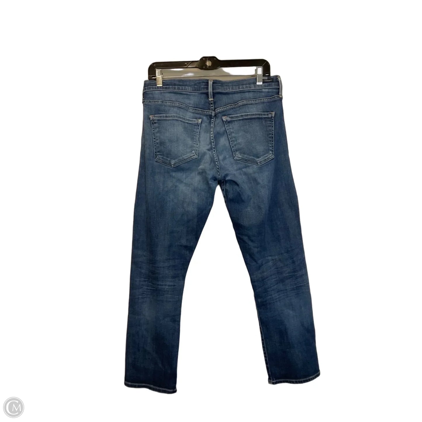 Jeans Straight By Citizens Of Humanity In Blue Denim, Size: 6