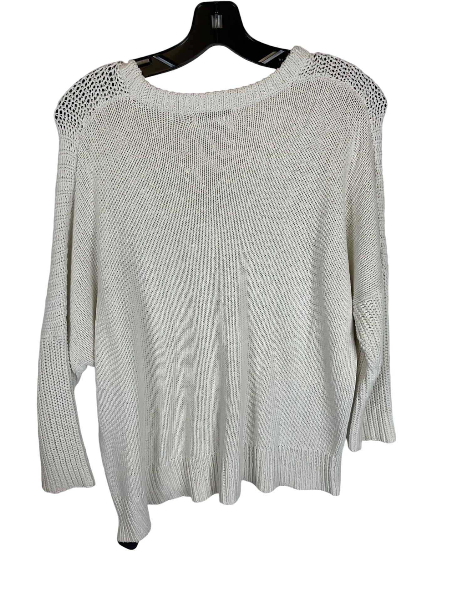 Sweater By Madewell In Cream, Size: L