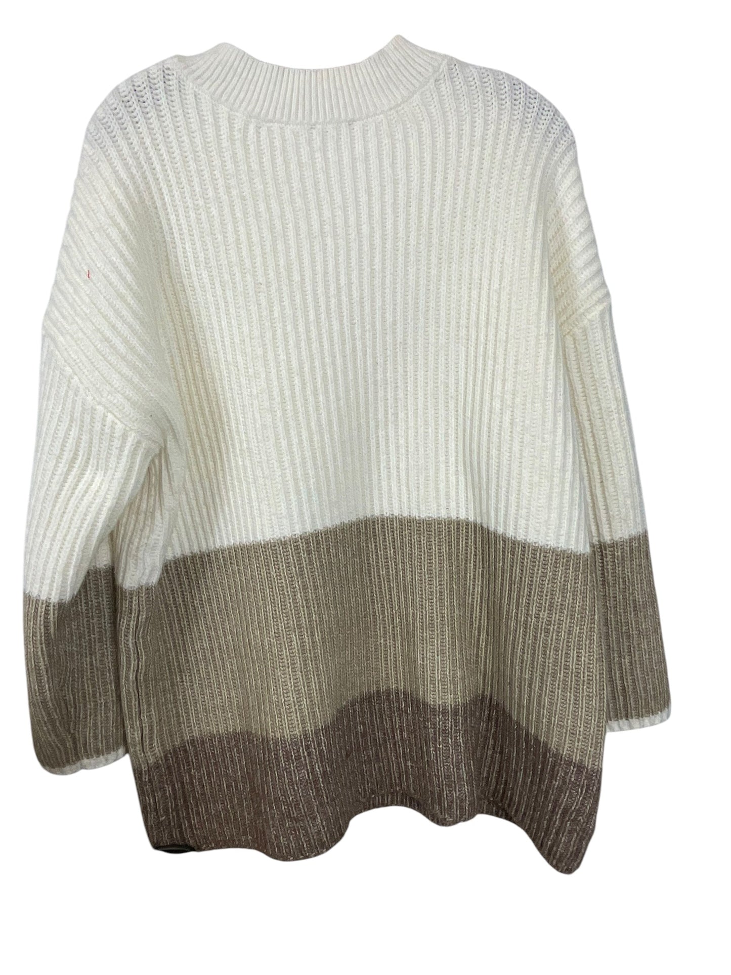 Sweater By Talbots In Cream, Size: 2x