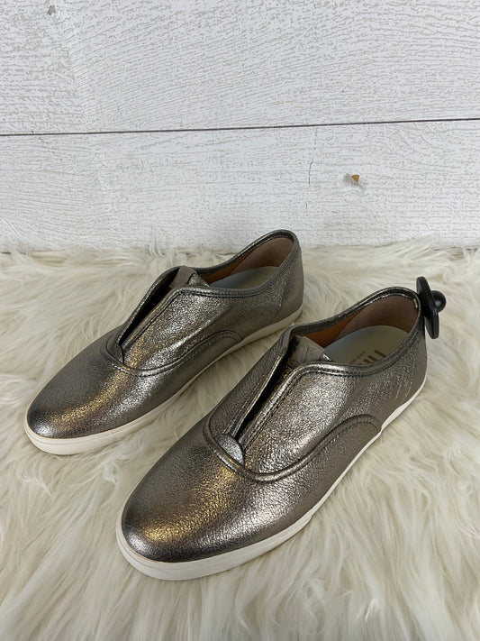 Silver Shoes Designer Frye, Size 8