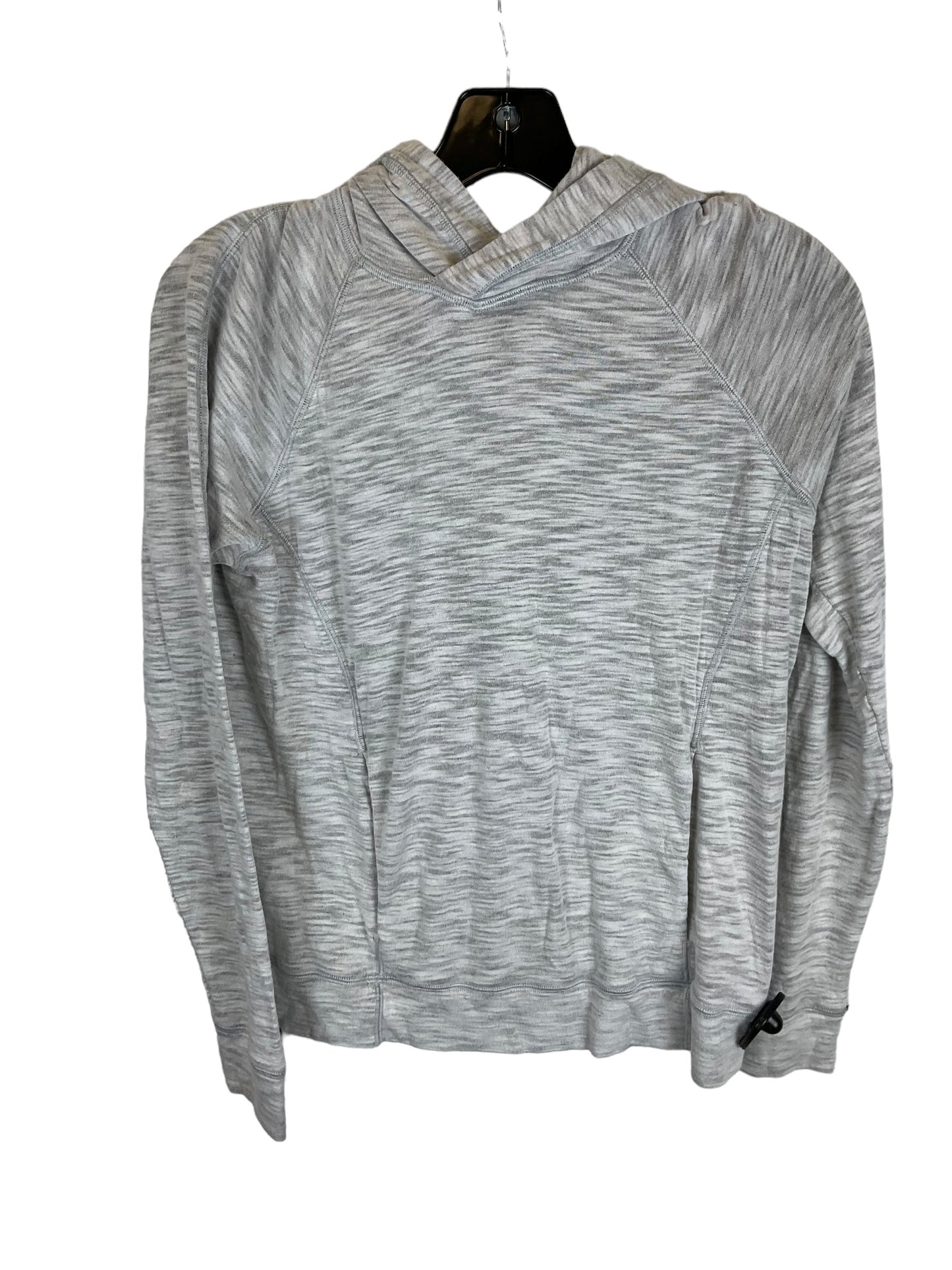 Sweatshirt Hoodie By Lululemon In Grey, Size: 6