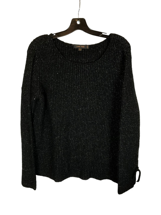 Sweater By Love Tree In Black, Size: L