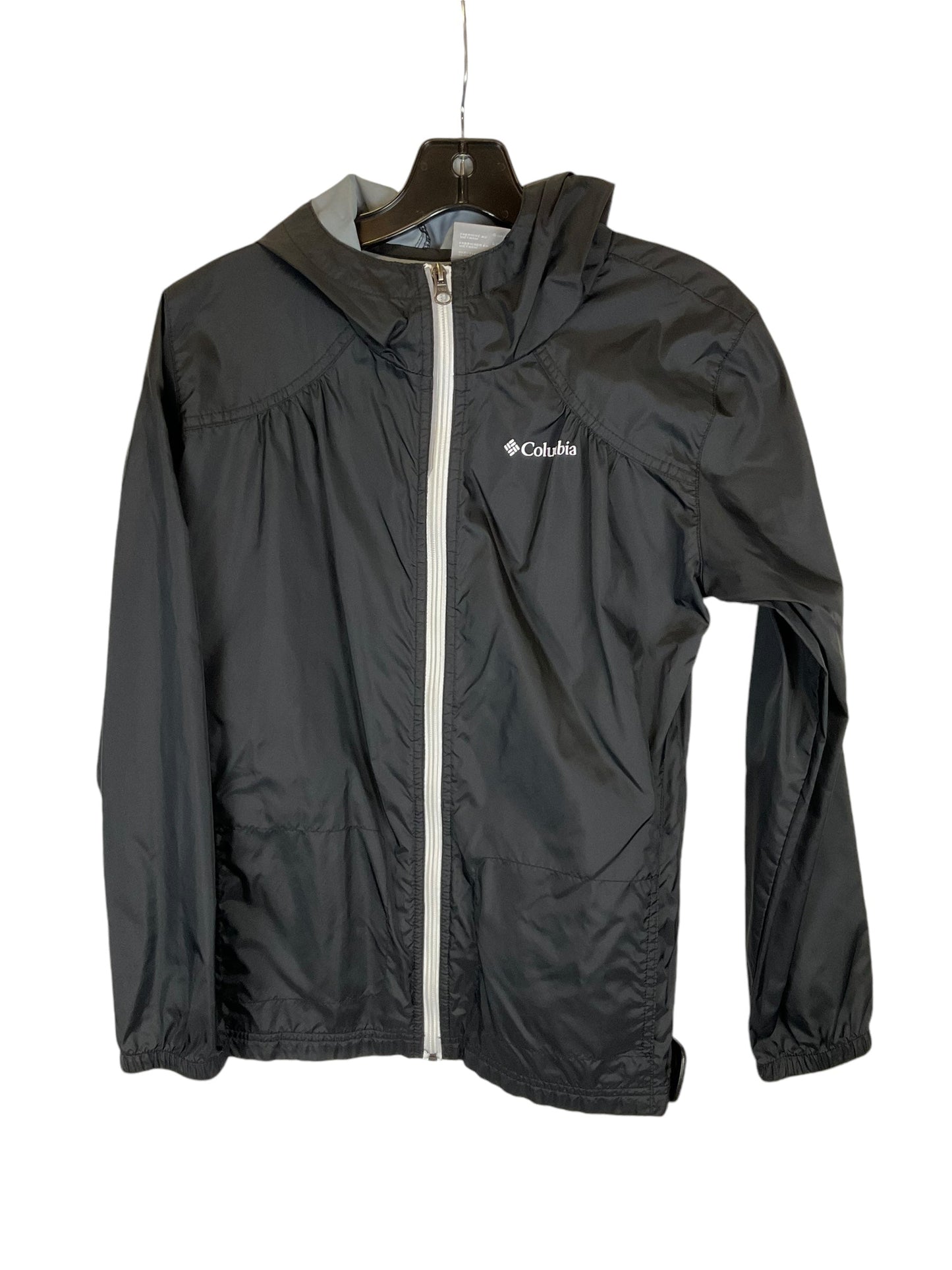 Jacket Windbreaker By Columbia In Black, Size: XS