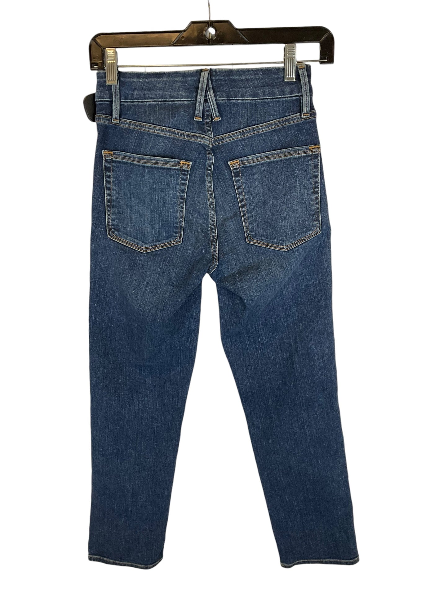 Jeans Straight By Good American In Blue Denim, Size: 0