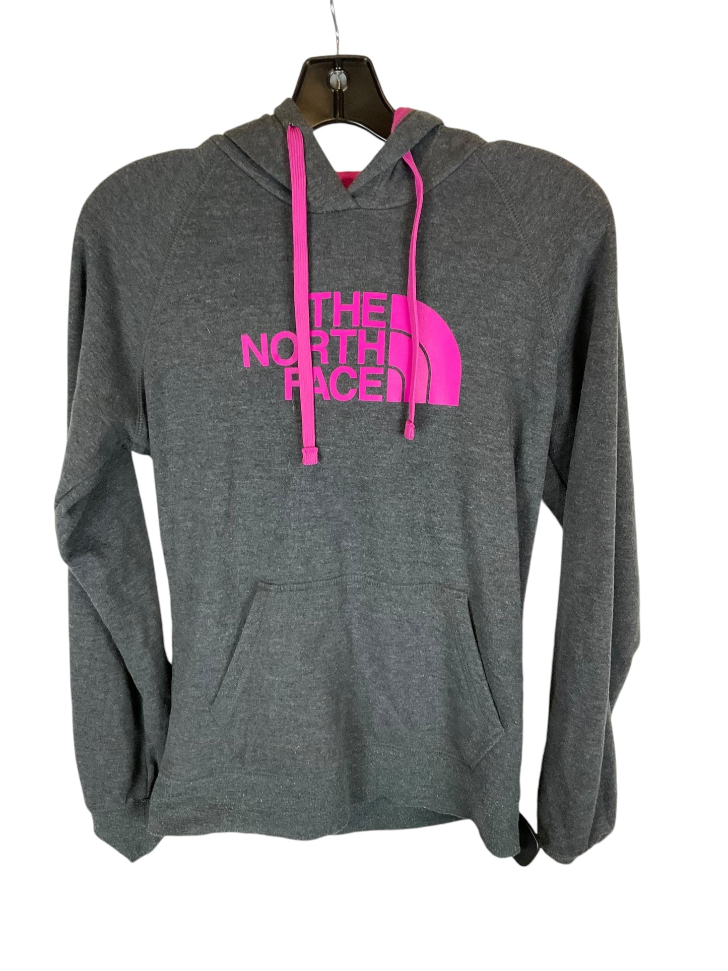 Sweatshirt Hoodie By The North Face In Grey, Size: M