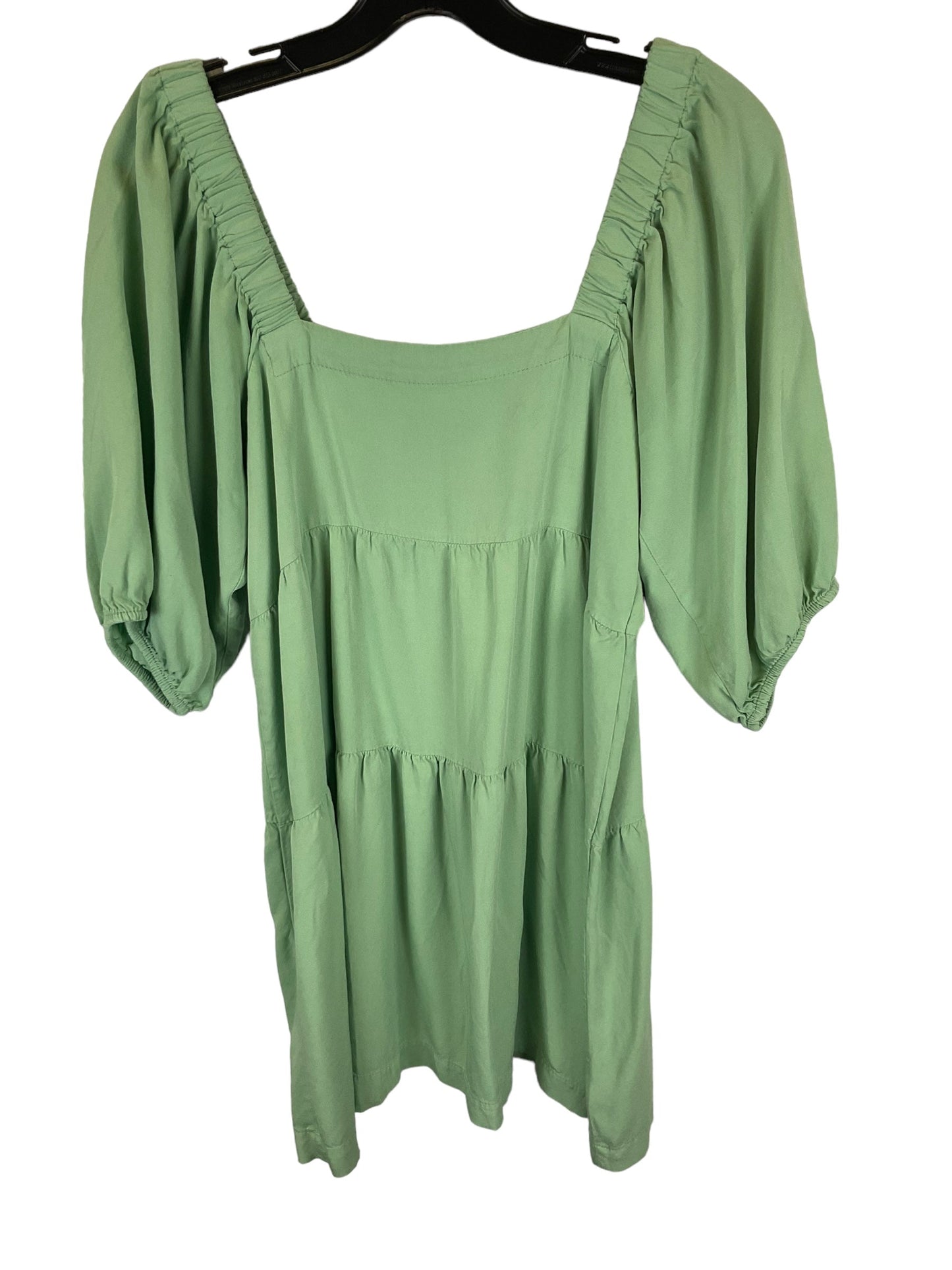 Green Dress Casual Short Shinestar, Size M