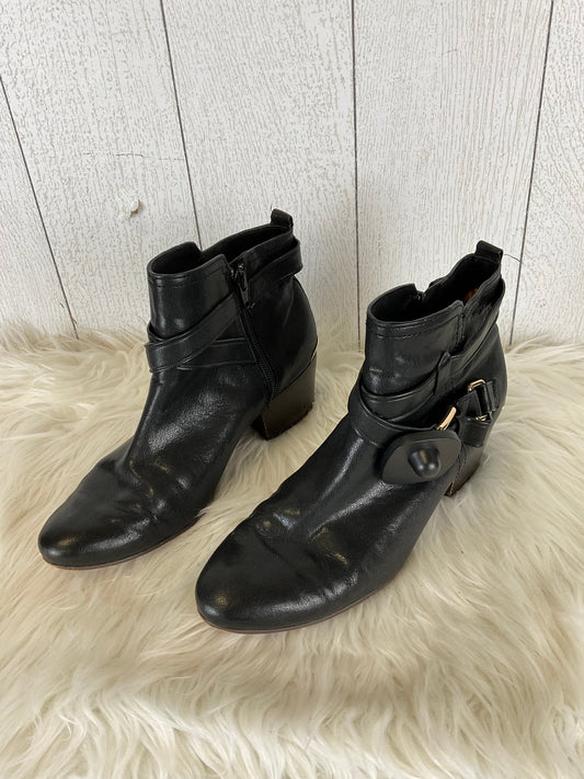 Boots Designer By Coach In Black, Size: 7