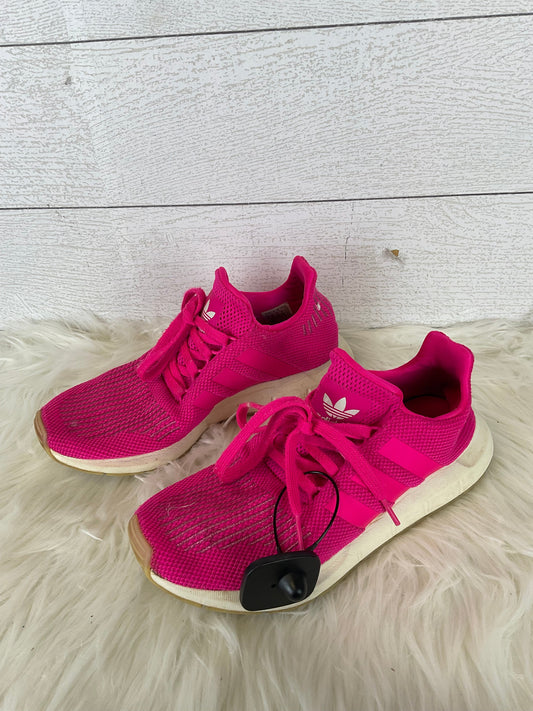 Pink Shoes Athletic Adidas, Size 8
