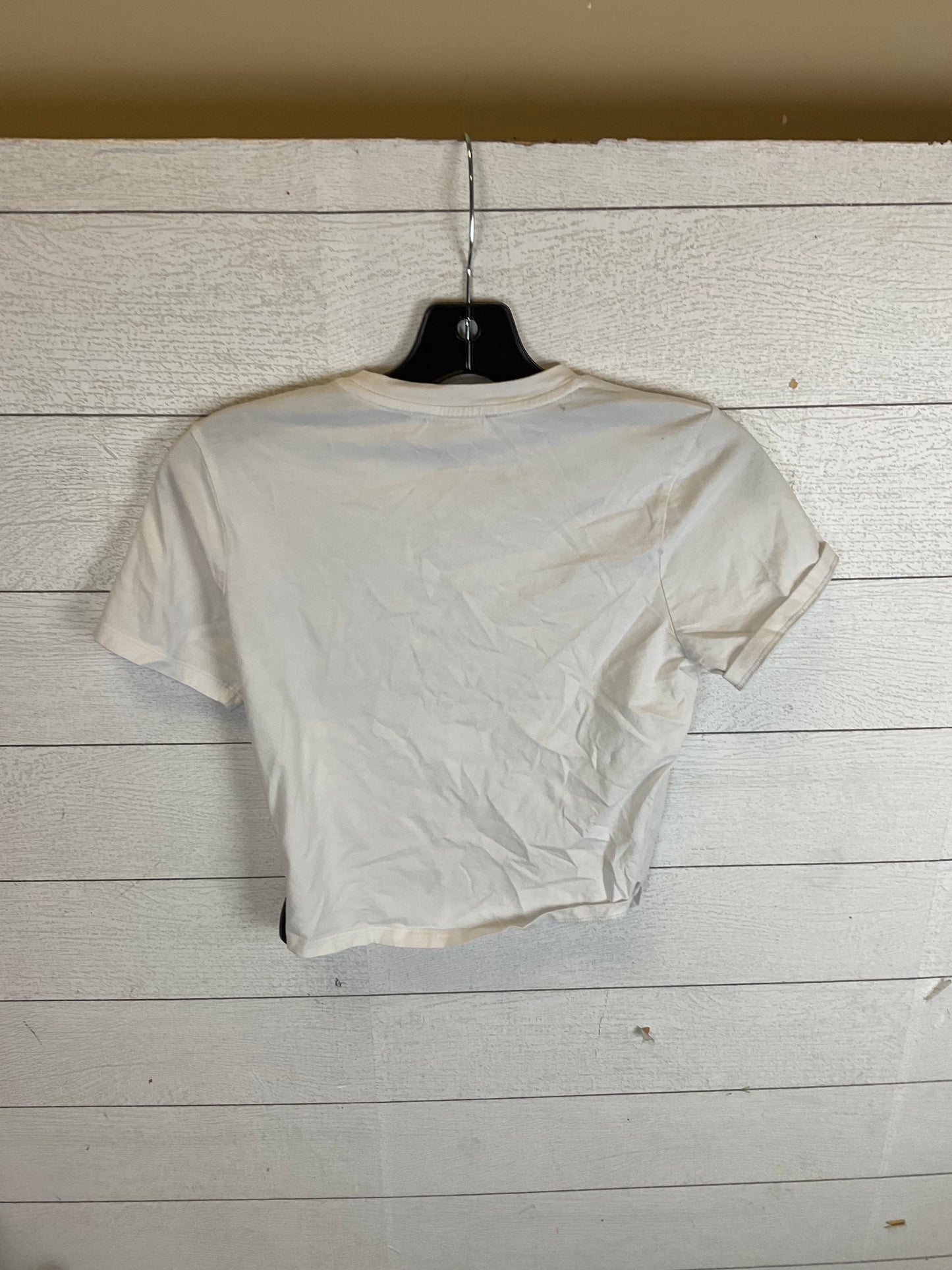 White Top Short Sleeve Michael By Michael Kors, Size Xs