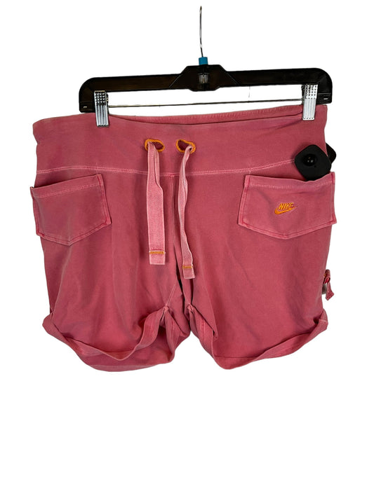 Pink Shorts Nike Apparel, Size M