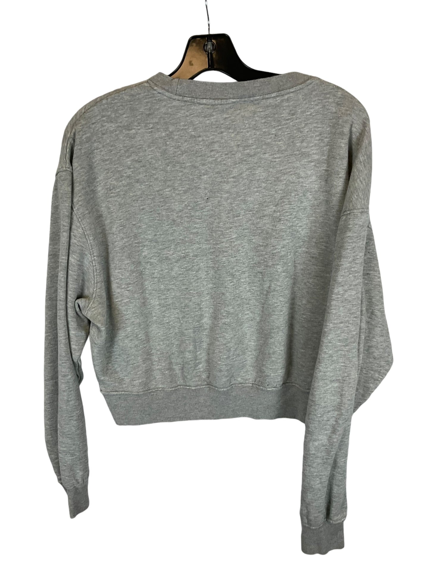 Sweatshirt Crewneck By Nike Apparel In Grey, Size: S